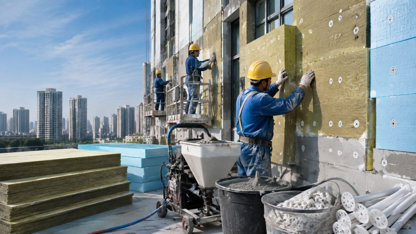 瑞丽为建筑工程提供保温防火方案